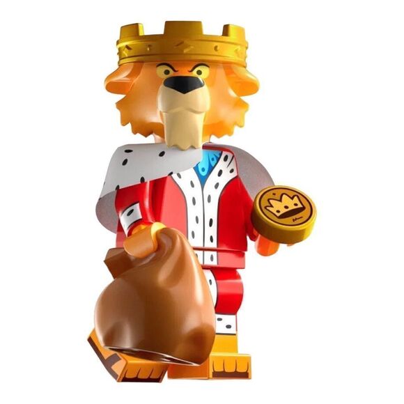 LEGO Prince John mini fig Disney 100th Year of Disney Series 2023 MINI-FIGURE - Picture 10 of 11